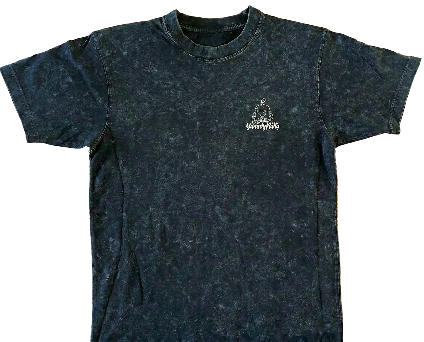Acid Washed Tee-Mineral Blue