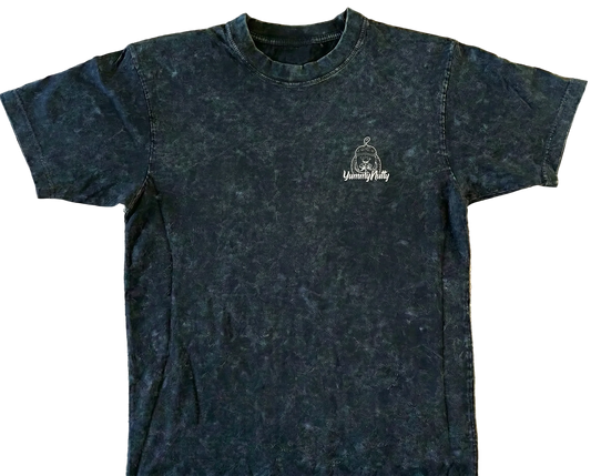 Acid Washed Tee-Mineral Blue