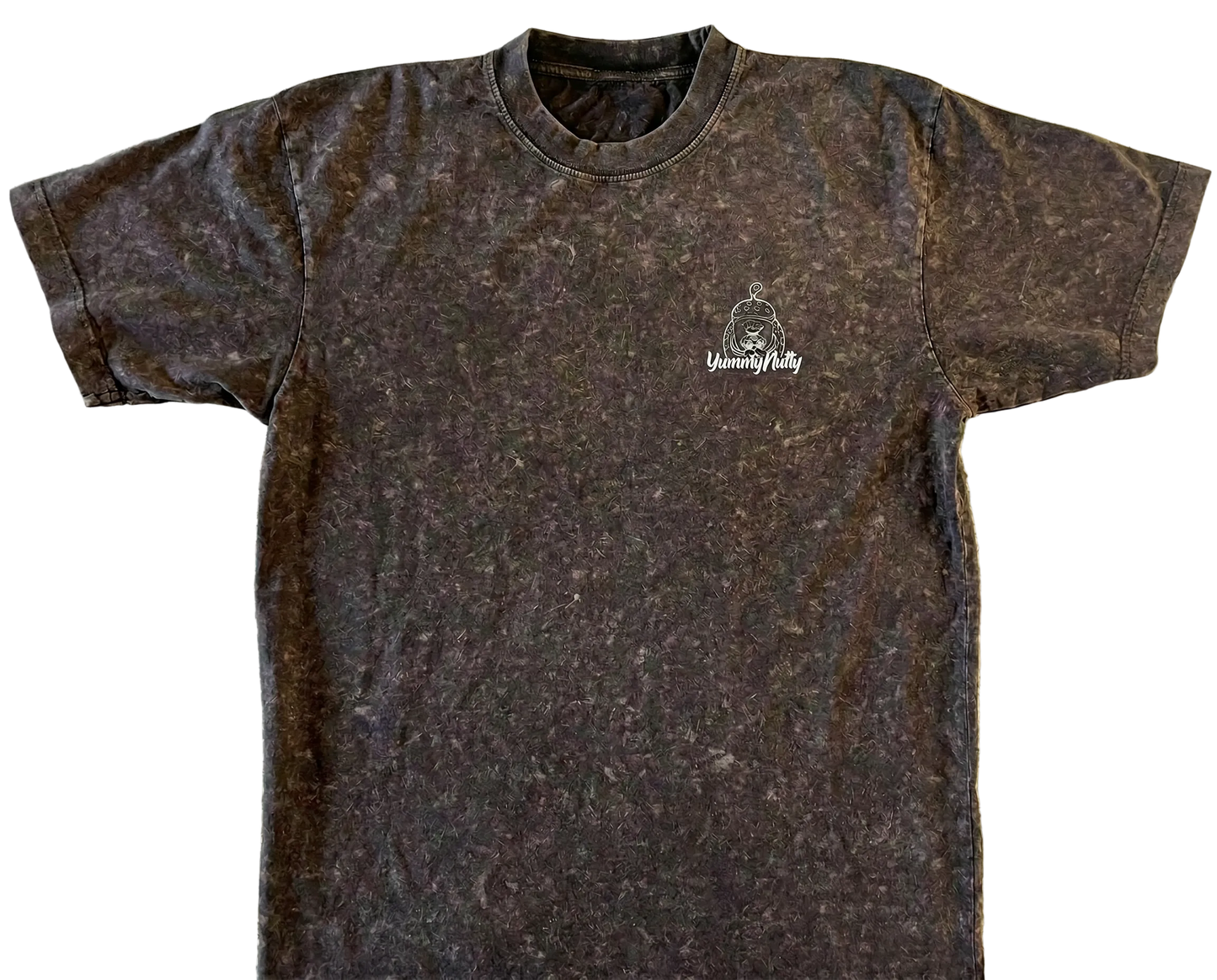 Acid Washed Tee-Mineral Brown