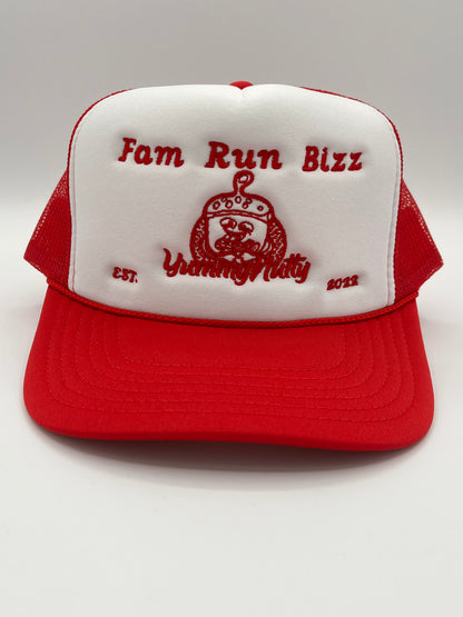 Trucker Hat-Cherry Red
