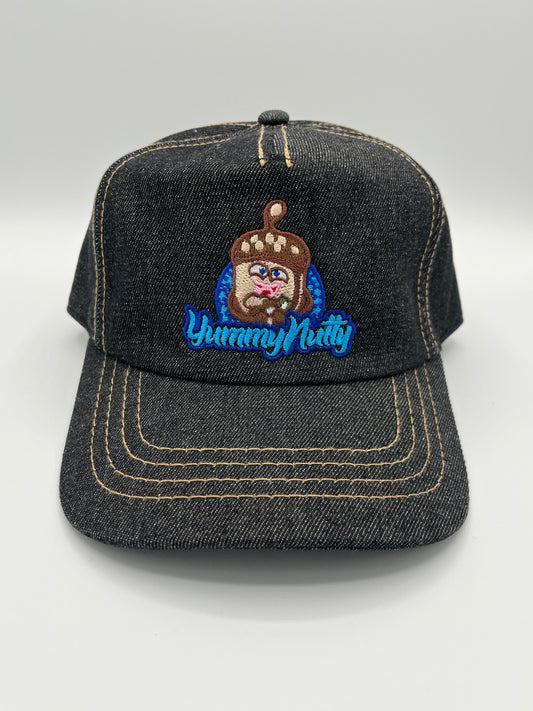 Multicolor Logo Denim Hat