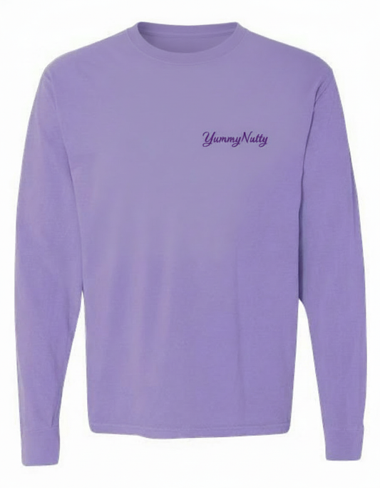 Unisex Long Sleeve Tee-Violet