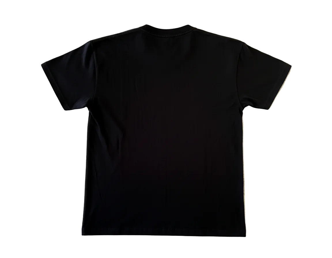 Multicolor Logo Tee-Black