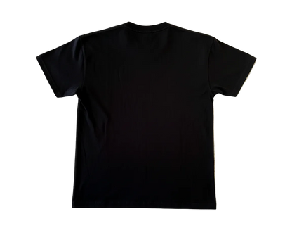 Multicolor Logo Tee-Black
