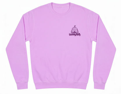 Crewneck Sweatshirt-Pink