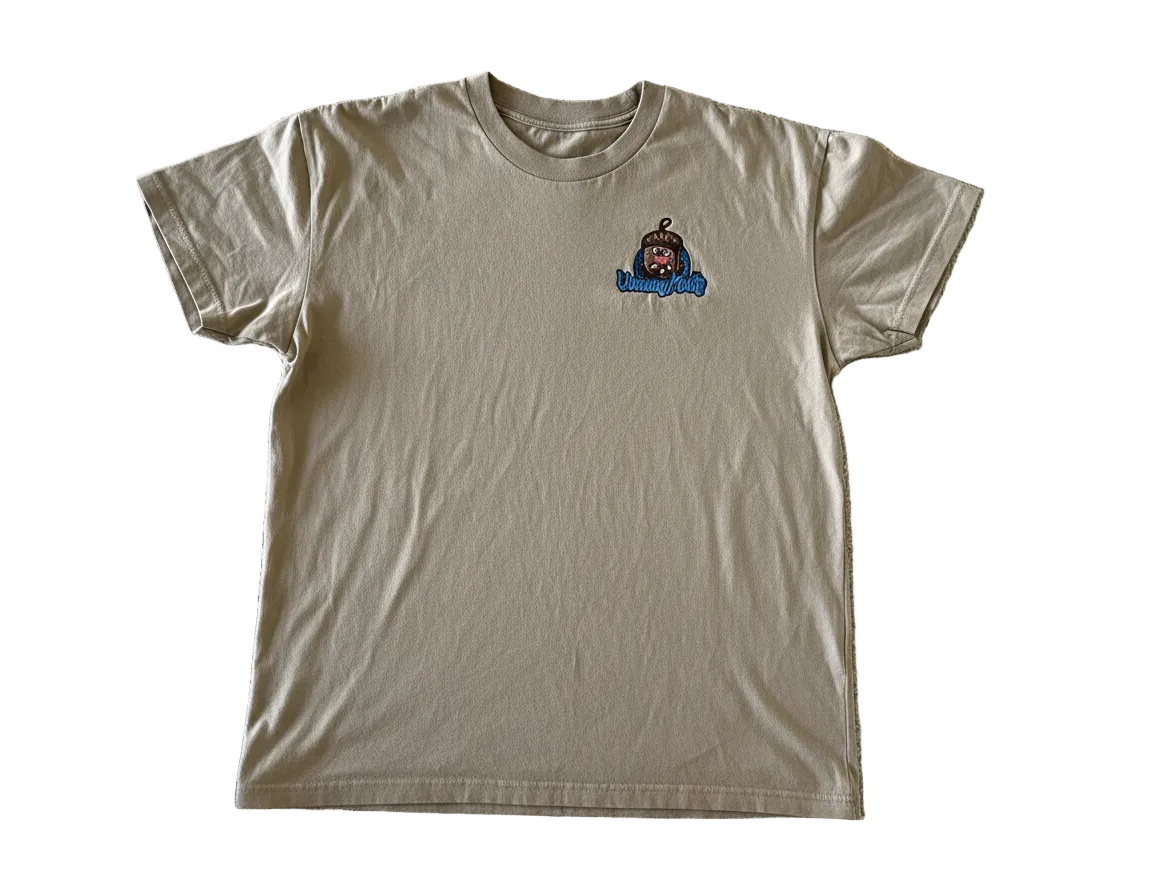 Multicolor Logo Tee-Cream