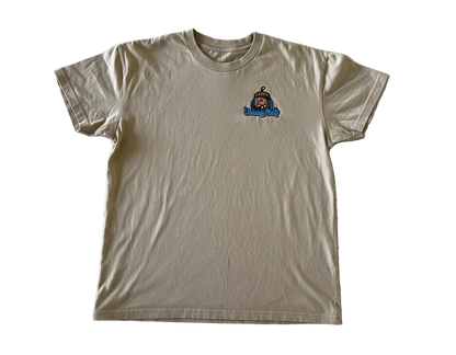 Multicolor Logo Tee-Cream