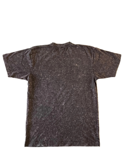 Acid Washed Tee-Mineral Brown